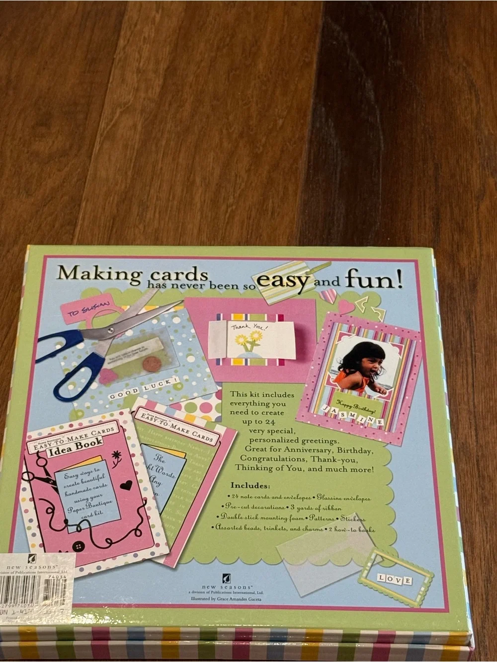 Paper Boutique Easy-to-Make Cards Kit - Polka Dots, Pastel Colors